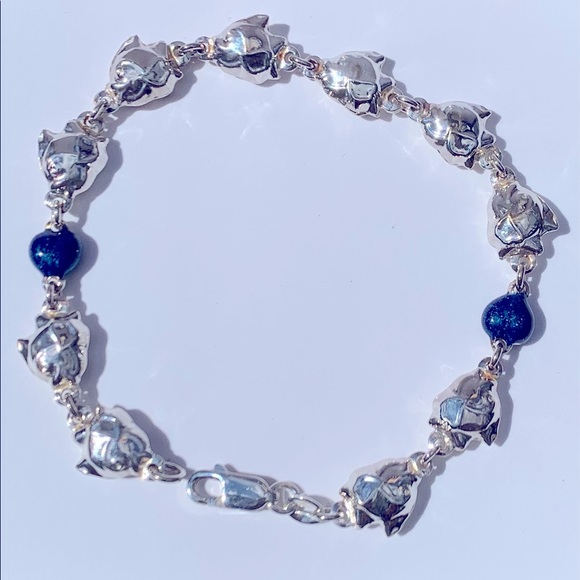 Very Original sterling Silver .925 Bracelet ❤️ - Picture 7 of 11